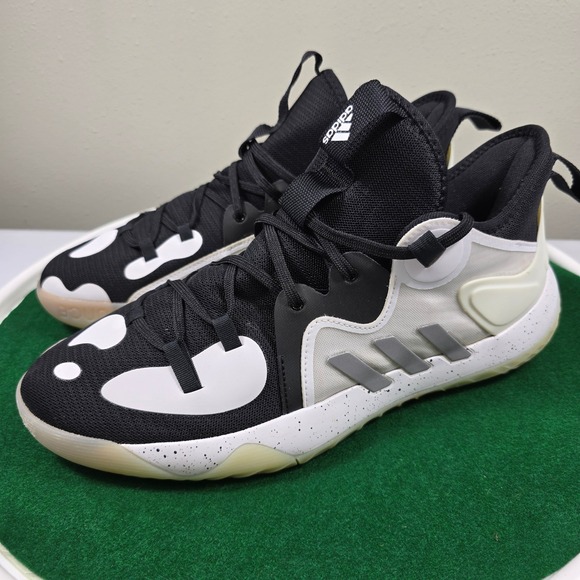 Adidas Harden Stepback 2 Basketball Shoes Mens 10.5 Black White FZ1384‎ Clean! main image 4